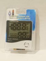 Digital humidity and temperature monitor